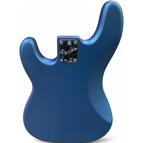 Used Fender American Professional Precision Bass Blue Electric Bass Guitar