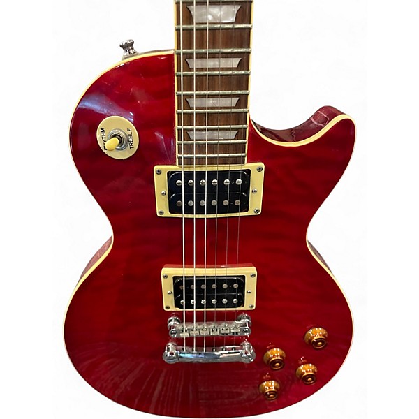 Used 2006 Epiphone Les Paul Classic CHERRY  Solid Body Electric Guitar