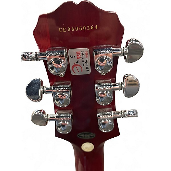 Used 2006 Epiphone Les Paul Classic CHERRY  Solid Body Electric Guitar