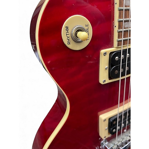 Used 2006 Epiphone Les Paul Classic CHERRY  Solid Body Electric Guitar