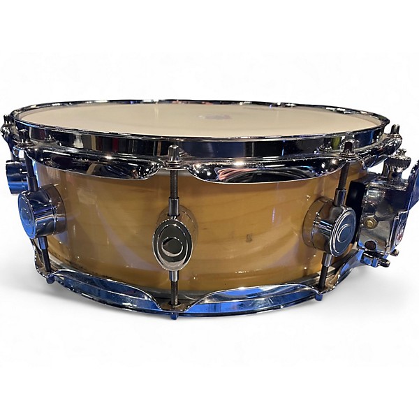 Used DW 14X5 Maple Snare Natural Drum
