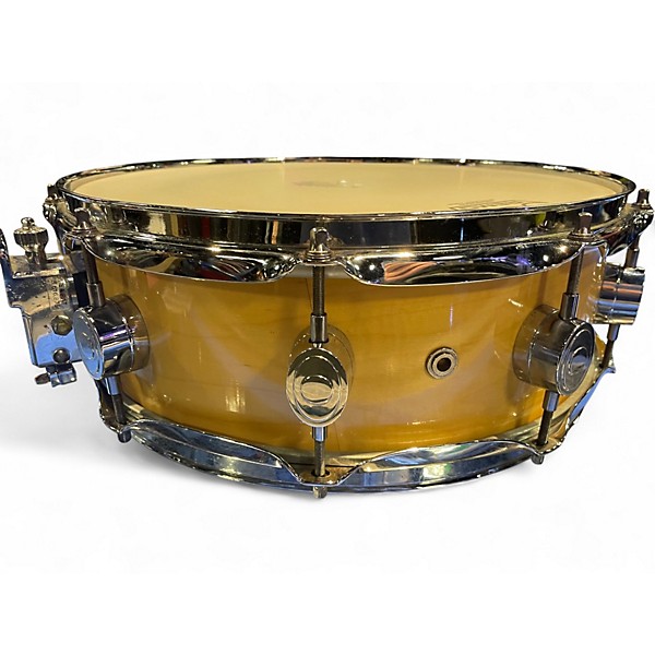 Used DW 14X5 Maple Snare Natural Drum