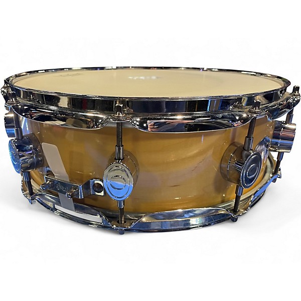Used DW 14X5 Maple Snare Natural Drum