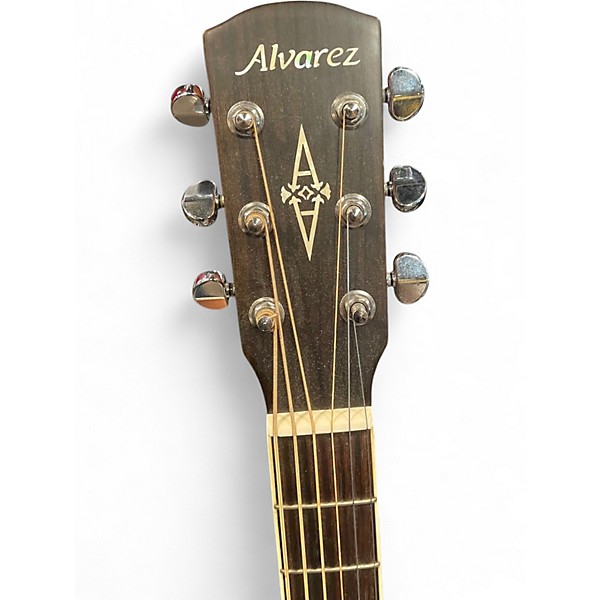 Used Alvarez ABT60E Artist Series Baritone Natural Acoustic Electric Guitar
