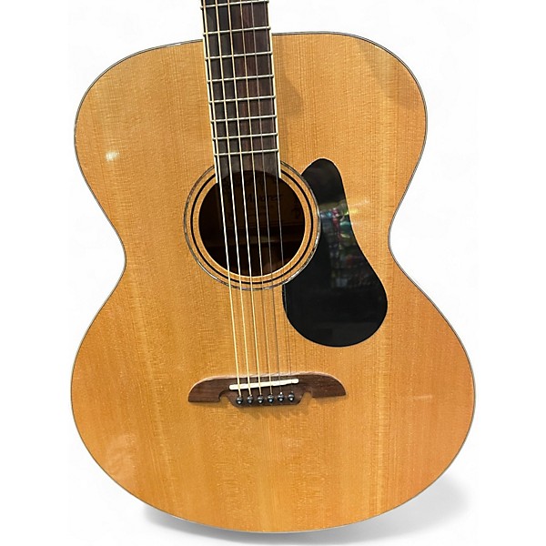 Used Alvarez ABT60E Artist Series Baritone Natural Acoustic Electric Guitar