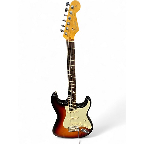 Used Fender American Professional Stratocaster SSS 2 Tone Sunburst Solid Body Electric Guitar