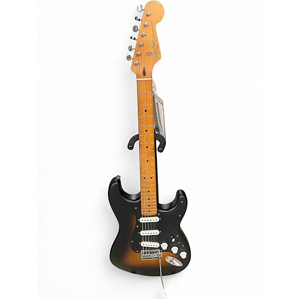 Used Squier Squier 40th Anniversary Vintage Edition Satin Wide 2-Color Sunburst Solid Body Electric Guitar