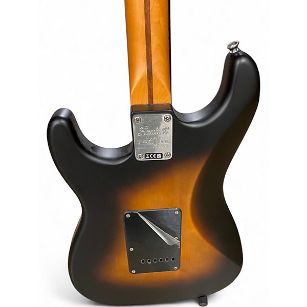 Used Squier Squier 40th Anniversary Vintage Edition Satin Wide 2-Color Sunburst Solid Body Electric Guitar