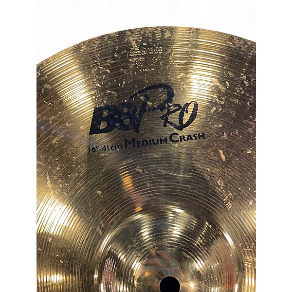 Used SABIAN 16in B8 pro crash Cymbal