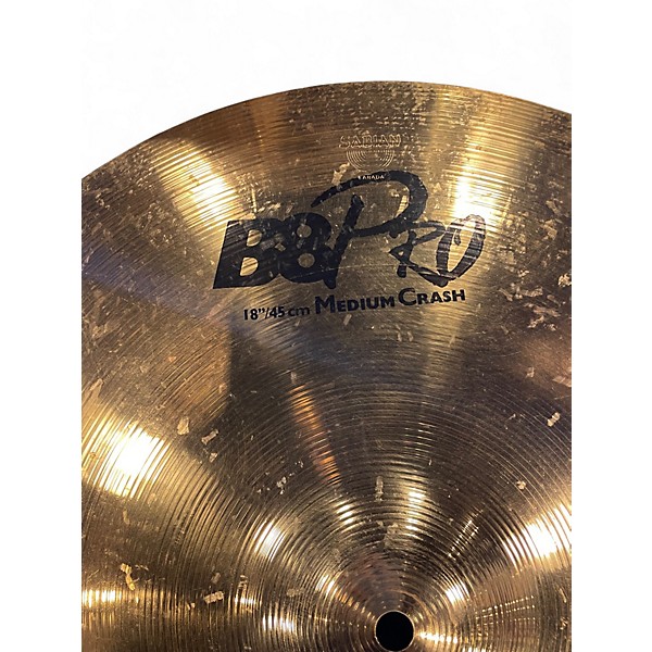 Used SABIAN 18in B8 pro crash Cymbal