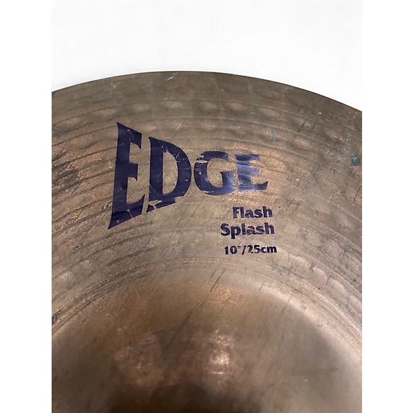 Used Zildjian 10in Edge Flash Splash Cymbal