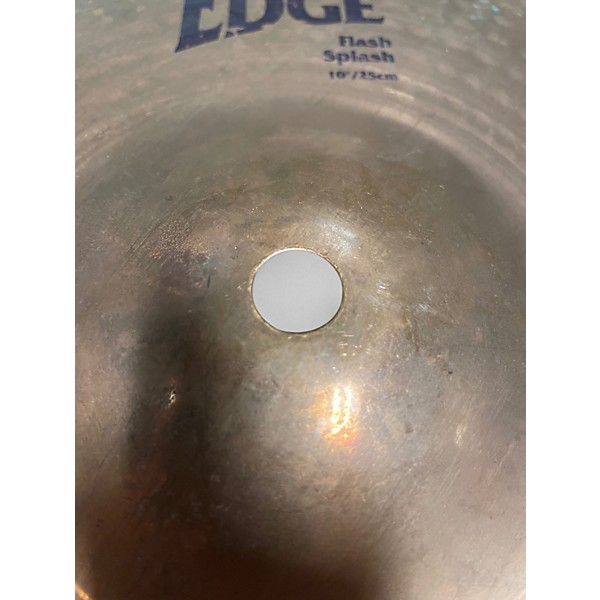 Used Zildjian 10in Edge Flash Splash Cymbal