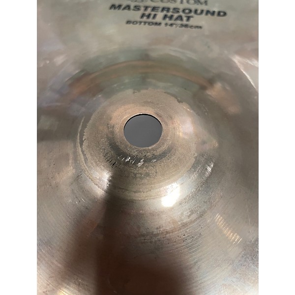 Used Zildjian 14in Mastersound Hi Hat Pair Cymbal