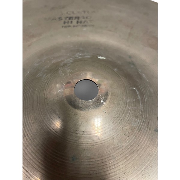 Used Zildjian 14in Mastersound Hi Hat Pair Cymbal