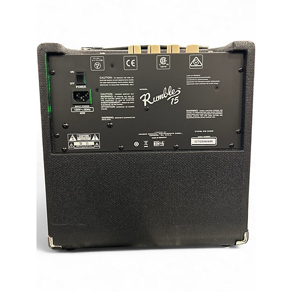 Used Fender Rumble 15 15W 1X8 Bass Combo Amp