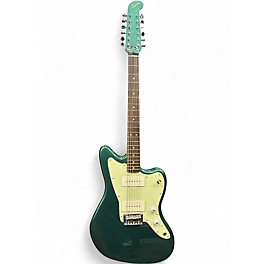 Used Squier JAZZMASTER XII Green Solid Body Electric Guitar