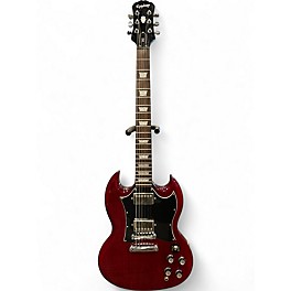Used 2007 Epiphone SG Standard Cherry Solid Body Electric Guitar