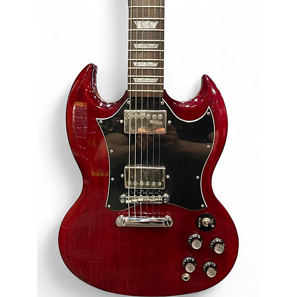 Used 2007 Epiphone SG Standard Cherry Solid Body Electric Guitar