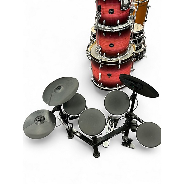 Used Roland TD-4KP Electric Drum Set