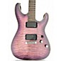 Used Schecter Guitar Research C1 Platinum SATIN PURPLE BURST Solid Body Electric Guitar