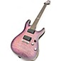 Used Schecter Guitar Research C1 Platinum SATIN PURPLE BURST Solid Body Electric Guitar