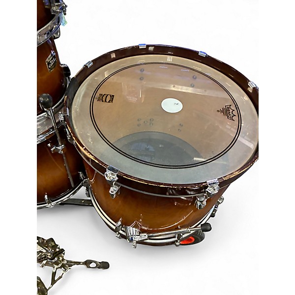 Used Yamaha 3 Piece Tour Custom GLOSS SUNBURST Drum Kit
