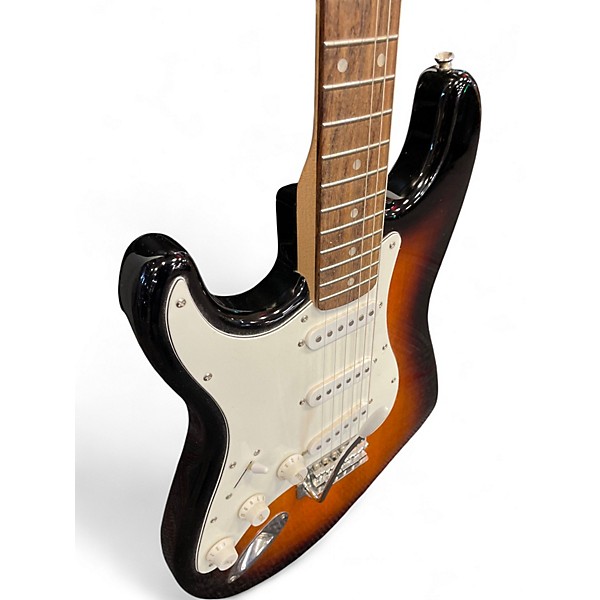 Used Squier Affinity Stratocaster 2 Color Sunburst Solid Body Electric Guitar