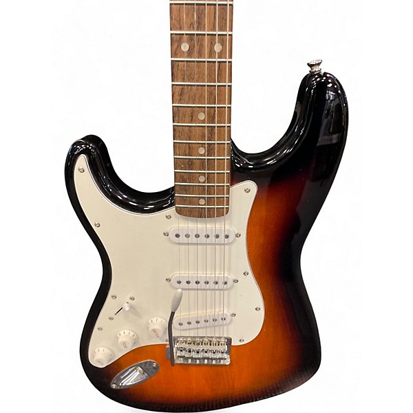 Used Squier Affinity Stratocaster 2 Color Sunburst Solid Body Electric Guitar