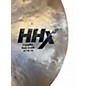 Used SABIAN 18in HHX COMPLEX THIN CRASH Cymbal