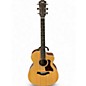 Used Taylor 214CE Deluxe Natural Acoustic Electric Guitar thumbnail