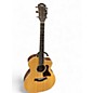 Used Taylor 214CE Deluxe Natural Acoustic Electric Guitar