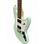 Used Squier Bullet Mustang HH Surf Green Solid Body Electric Guitar