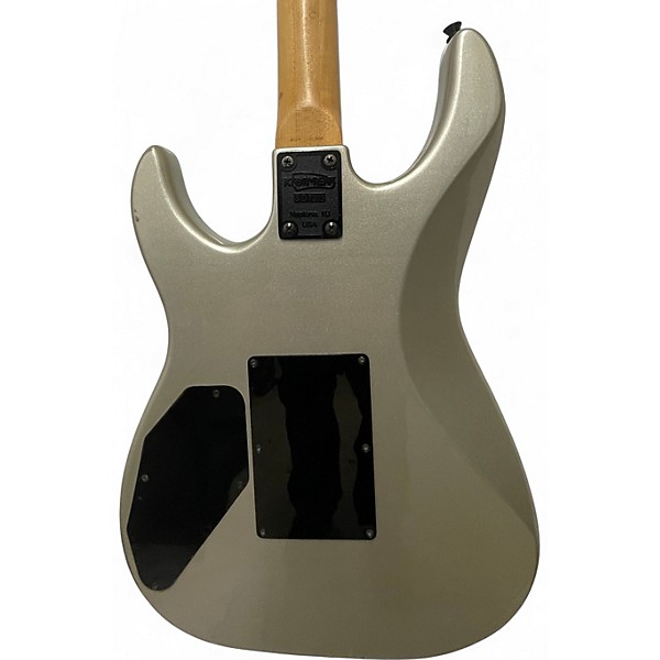 Used Kramer 600ST Metallic Silver Solid Body Electric Guitar