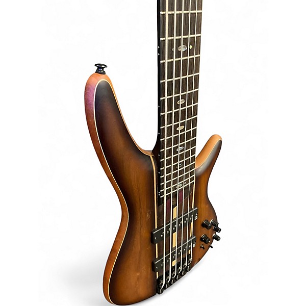 Used Ibanez SR1356B BROWN Electric Bass Guitar