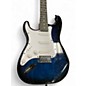 Used Lyx Pro S Style Blue Solid Body Electric Guitar