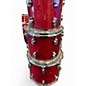 Used SONOR 5 Piece force 3001 red Drum Kit