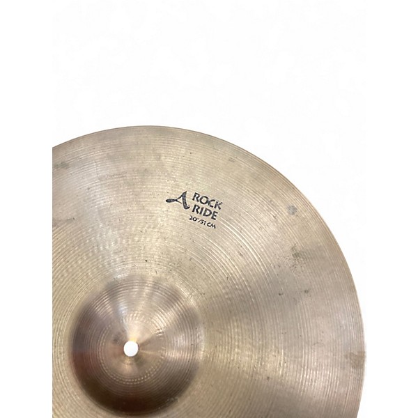 Used Zildjian 20in A Series Rock Ride Cymbal