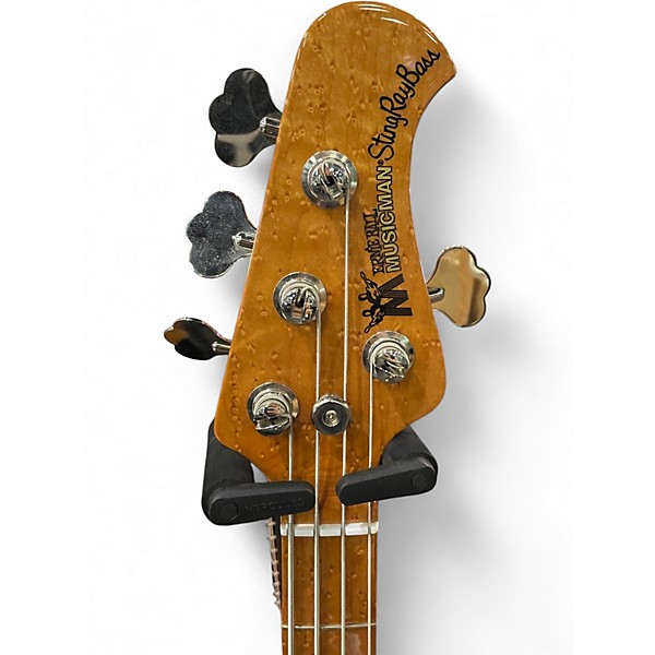 Used Ernie Ball Music Man Stingray Classic 4 String BURNT ORANGE Electric Bass Guitar