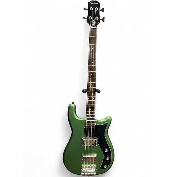 Used Epiphone EMBASSY BASS Green Electric Bass Guitar