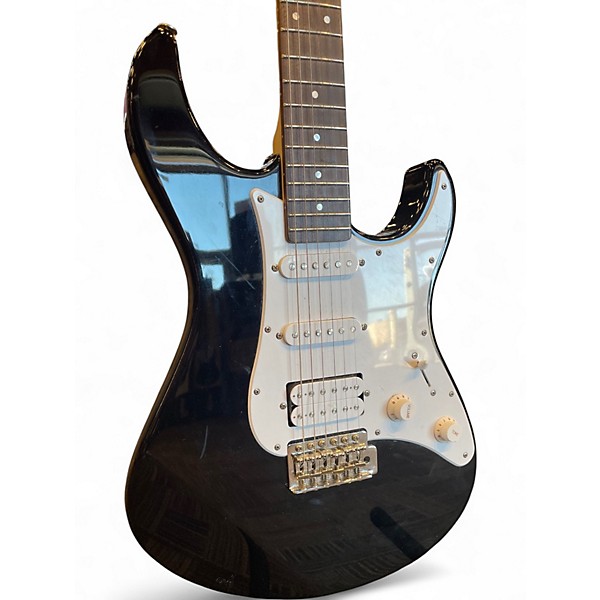 Used Yamaha PAC012 Black Solid Body Electric Guitar