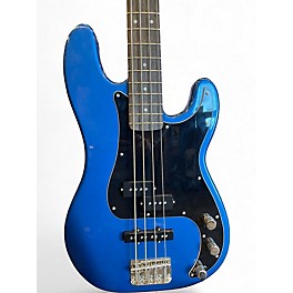 Used Squier Affinity Precision Bass Lake Placid Blue Electric Bass Guitar