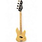 Used Slick  SLPB Ash Vintage Cream  Electric Bass Guitar thumbnail