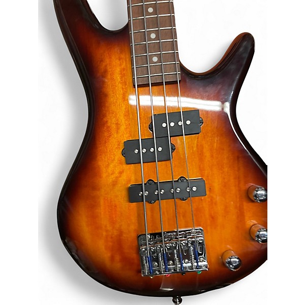 Used Ibanez GSRM20 Mikro Short Scale 2 Tone Sunburst Electric Bass Guitar