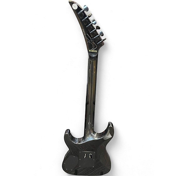 Used Kramer SM-1 Metallic Black Solid Body Electric Guitar