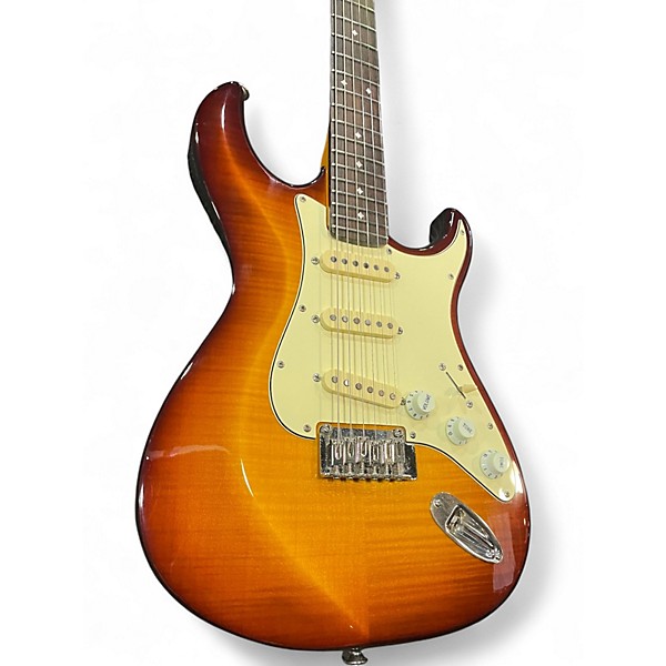 Used 2015 Dean Zelinsky Tagliare Private label Honey Amber Solid Body Electric Guitar