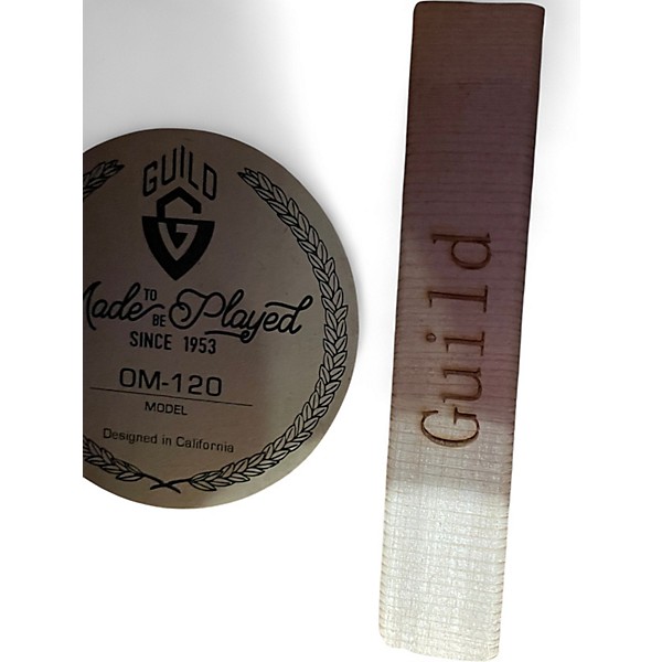 Used Guild OM120 Mahogany Acoustic Guitar