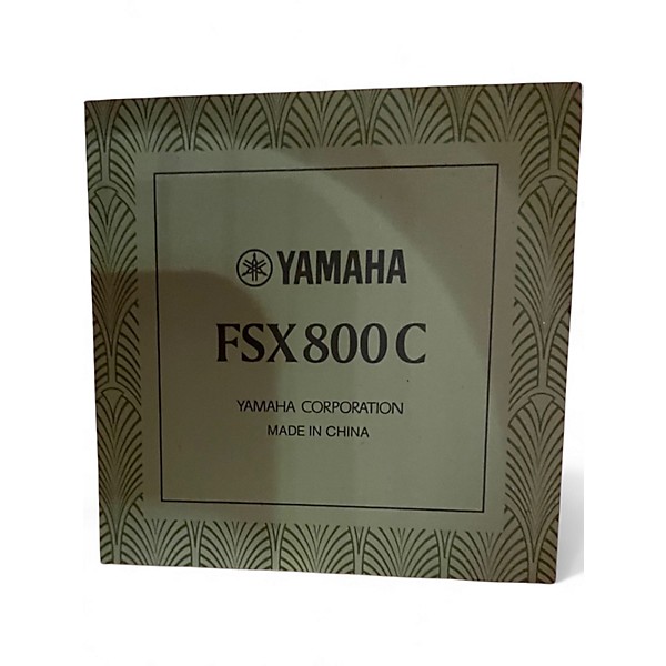 Used Yamaha FSX800C Natural Acoustic Electric Guitar