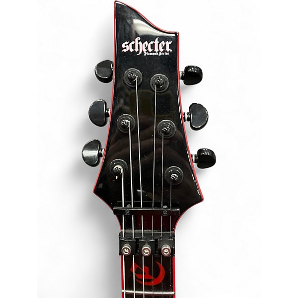 Used Schecter Guitar Research Sullivan King Banshee-6 FR-S Obsidian Blood Solid Body Electric Guitar