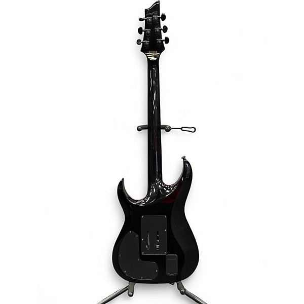 Used Schecter Guitar Research Sullivan King Banshee-6 FR-S Obsidian Blood Solid Body Electric Guitar