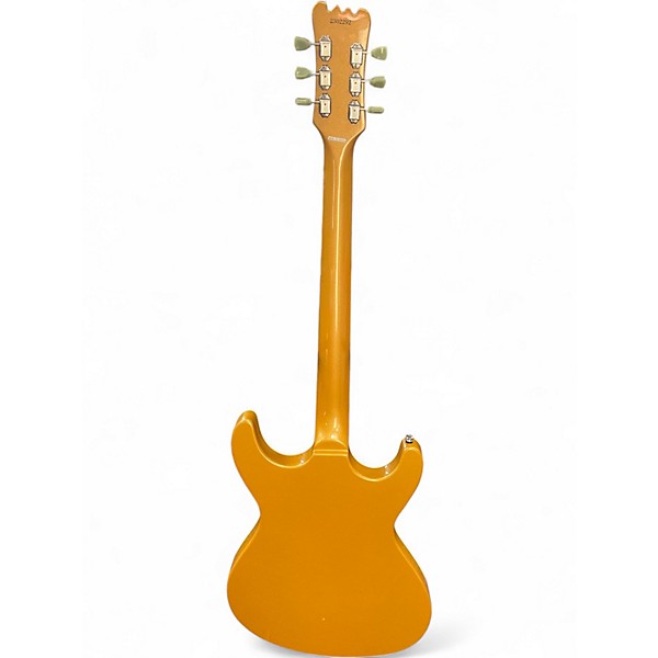 Used Eastwood SIDEJACK BARITONE Gold Solid Body Electric Guitar